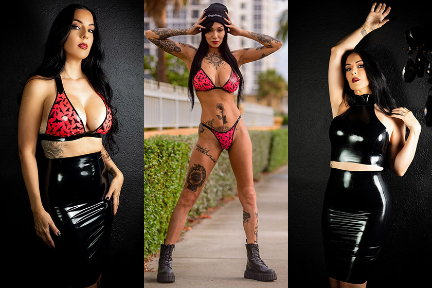 Autumn Latex: Fall 23 Collection from Miami's Maggie Delena